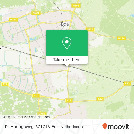 Dr. Hartogsweg, 6717 LV Ede map