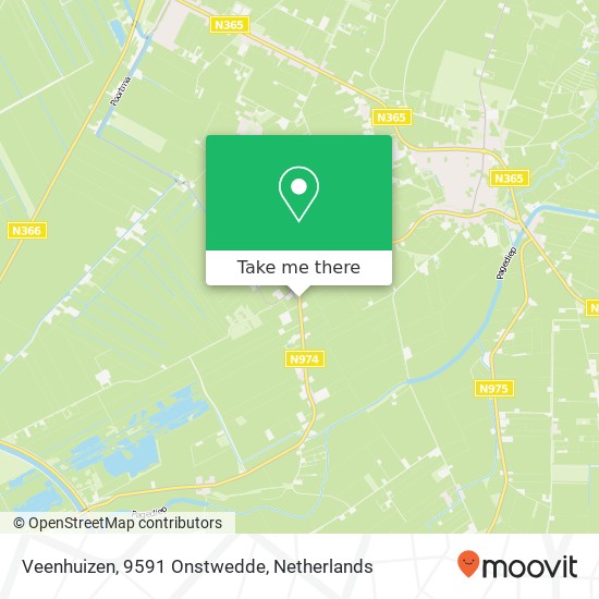 Veenhuizen, 9591 Onstwedde map