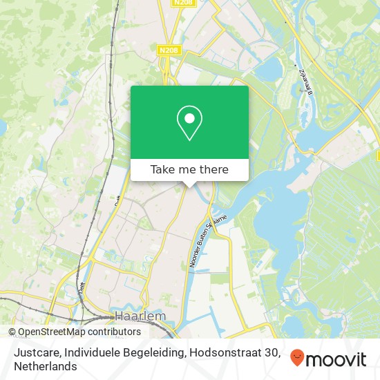 Justcare, Individuele Begeleiding, Hodsonstraat 30 map