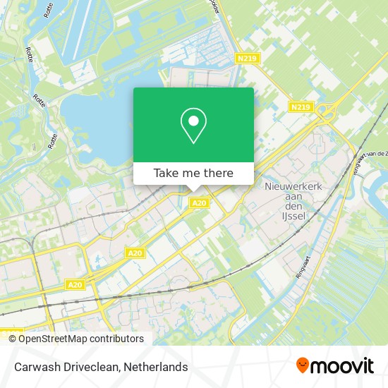 Carwash Driveclean map