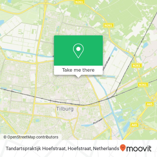 Tandartspraktijk Hoefstraat, Hoefstraat map