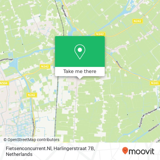 Fietsenconcurrent.Nl, Harlingerstraat 7B map