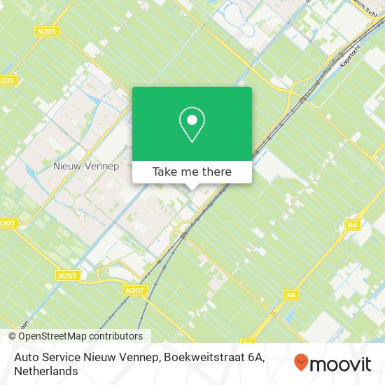 Auto Service Nieuw Vennep, Boekweitstraat 6A Karte