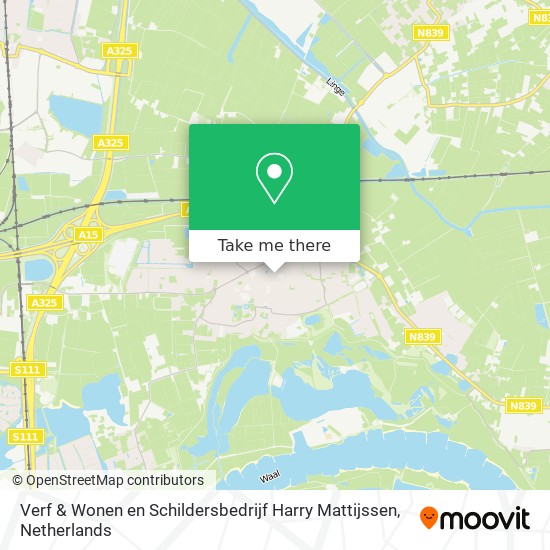 Verf & Wonen en Schildersbedrijf Harry Mattijssen map