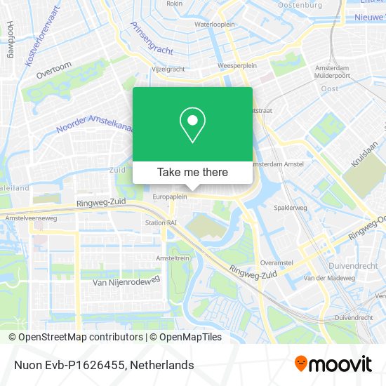 Nuon Evb-P1626455 map