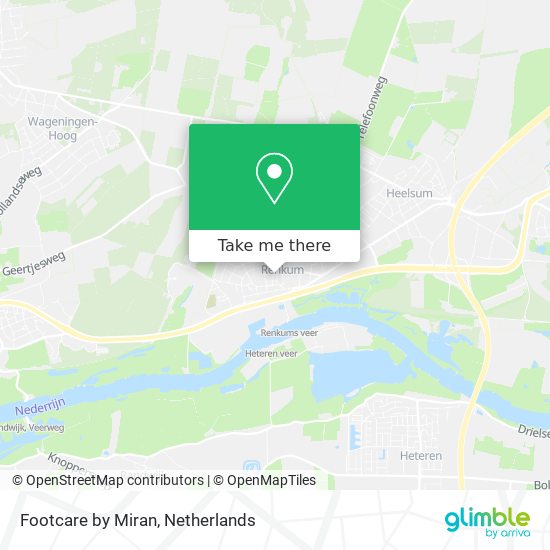 Footcare by Miran map