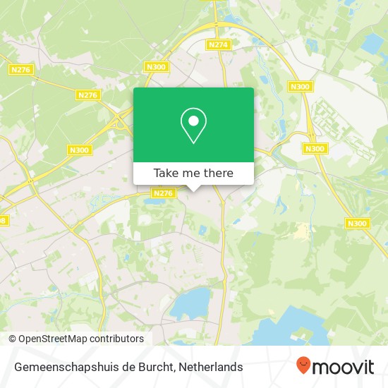 Gemeenschapshuis de Burcht map