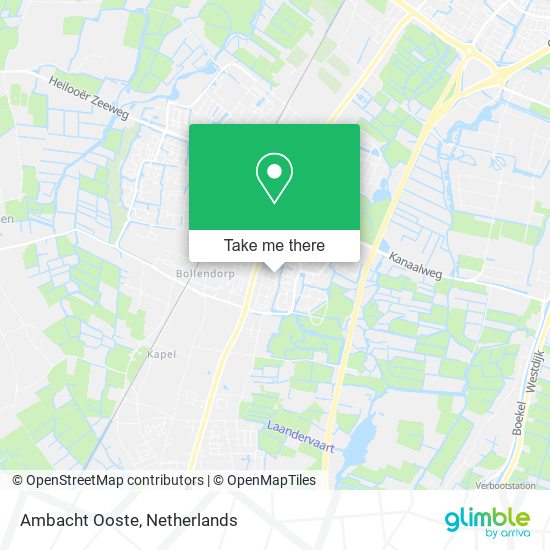 Ambacht Ooste map