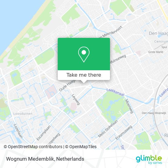 Wognum Medemblik map