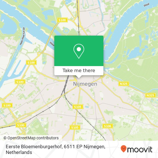 Eerste Bloemenburgerhof, 6511 EP Nijmegen map