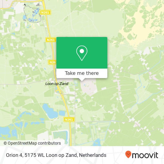 Orion 4, 5175 WL Loon op Zand map