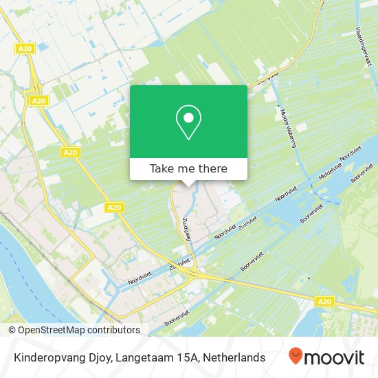 Kinderopvang Djoy, Langetaam 15A map