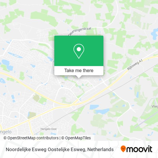 Noordelijke Esweg Oostelijke Esweg map
