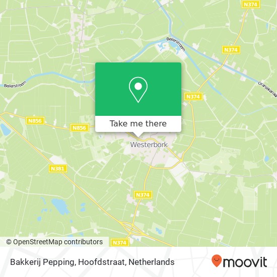 Bakkerij Pepping, Hoofdstraat map