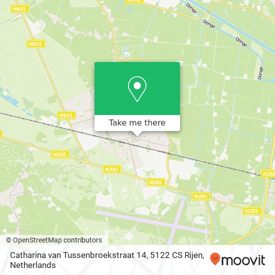 Catharina van Tussenbroekstraat 14, 5122 CS Rijen map