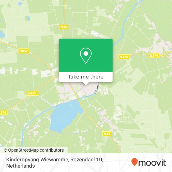 Kinderopvang Wiewamme, Rozendael 10 map