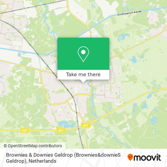 Brownies & Downies Geldrop (Brownies&downieS Geldrop) map