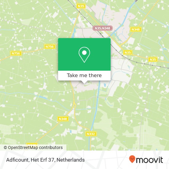 Adficount, Het Erf 37 map