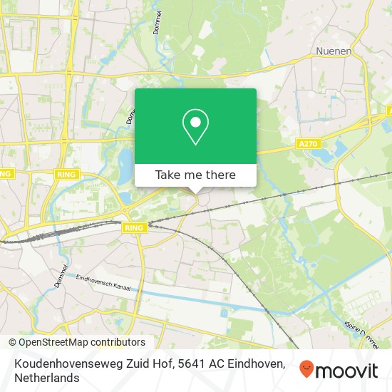 Koudenhovenseweg Zuid Hof, 5641 AC Eindhoven map