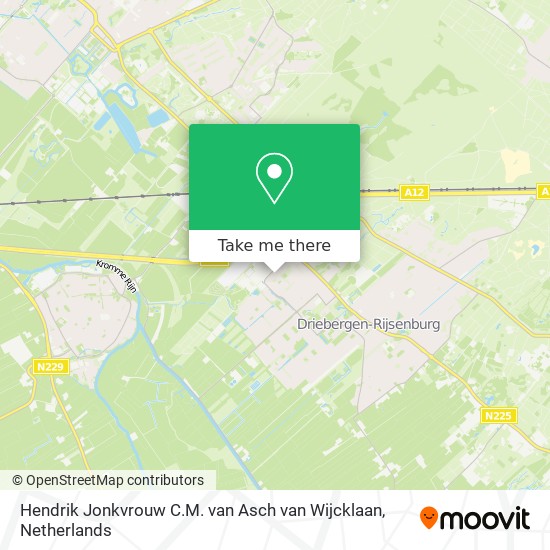 Hendrik Jonkvrouw C.M. van Asch van Wijcklaan map
