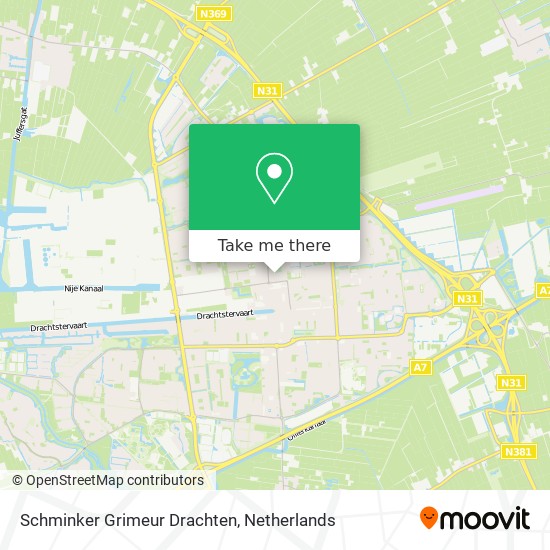 Schminker Grimeur Drachten Karte