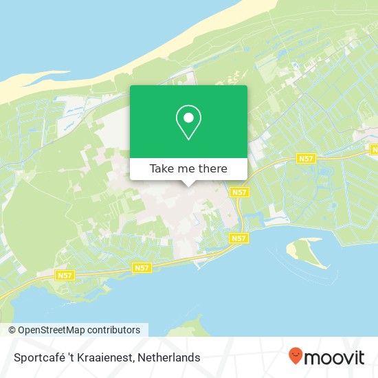 Sportcafé 't Kraaienest map