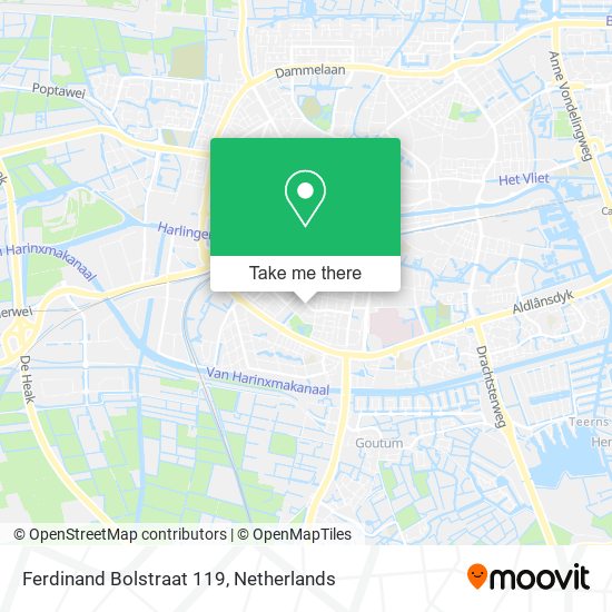 Ferdinand Bolstraat 119 map