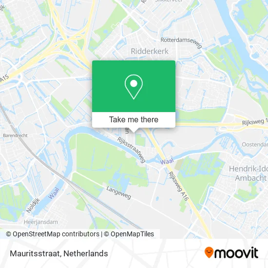 Mauritsstraat map