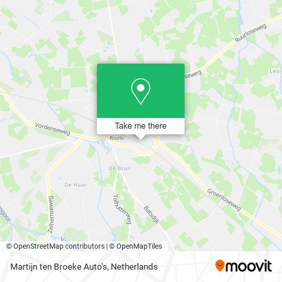 Martijn ten Broeke Auto's map