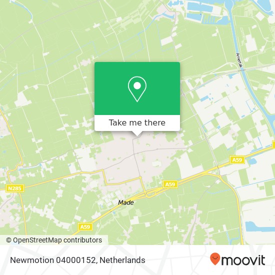 Newmotion 04000152 Karte