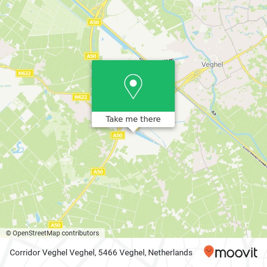 Corridor Veghel Veghel, 5466 Veghel map
