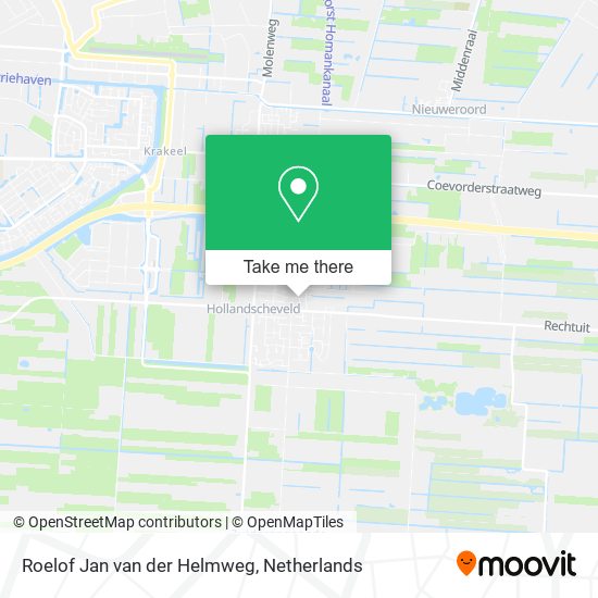 Roelof Jan van der Helmweg map
