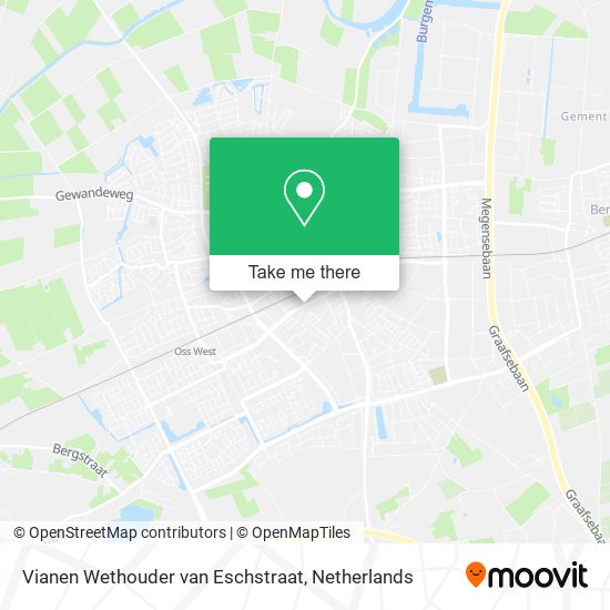 Vianen Wethouder van Eschstraat map