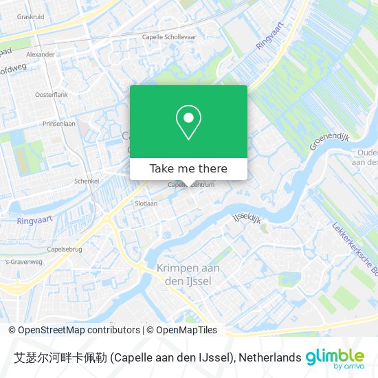 艾瑟尔河畔卡佩勒 (Capelle aan den IJssel) Karte