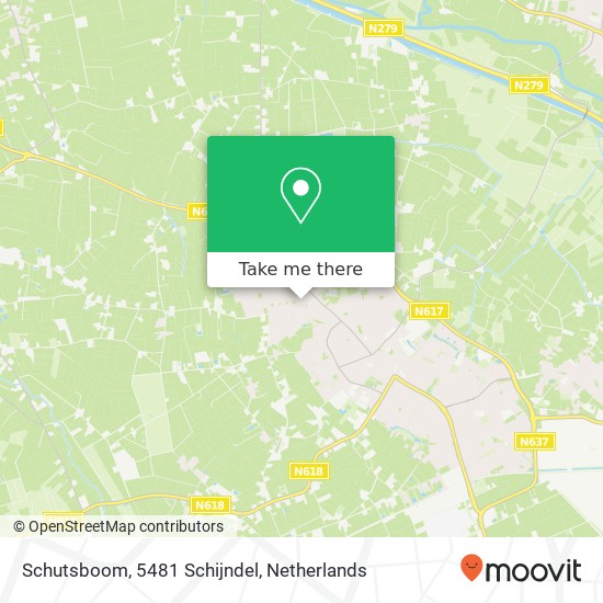 Schutsboom, 5481 Schijndel map