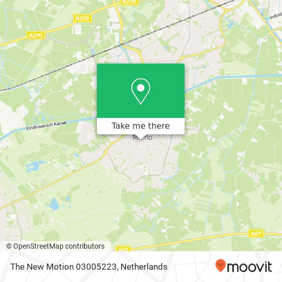 The New Motion 03005223 map