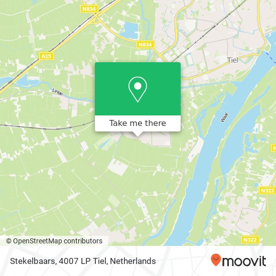 Stekelbaars, 4007 LP Tiel map