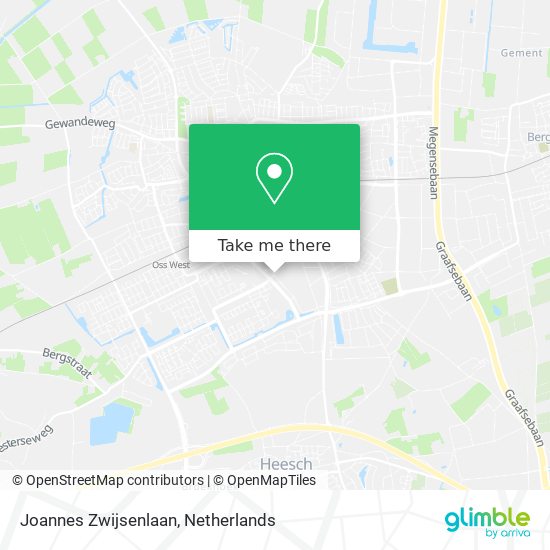 Joannes Zwijsenlaan map