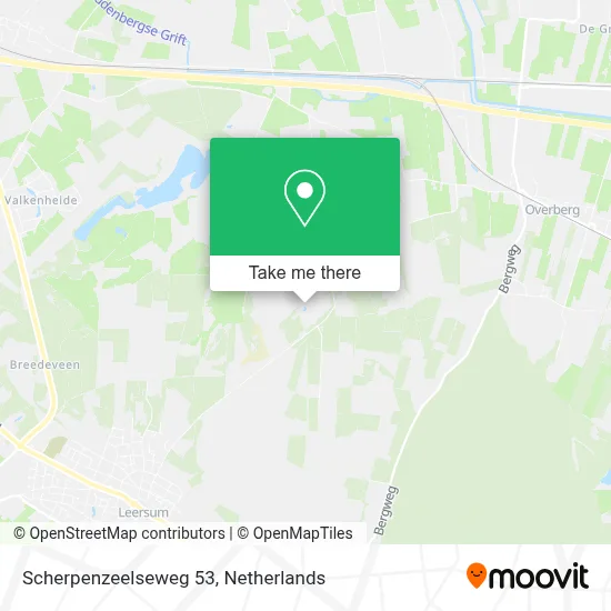 Scherpenzeelseweg 53 map