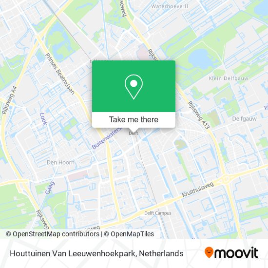 Houttuinen Van Leeuwenhoekpark map