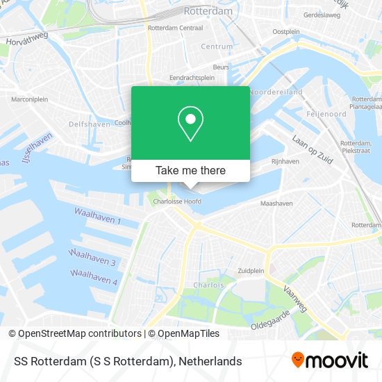 SS Rotterdam (S S Rotterdam) map