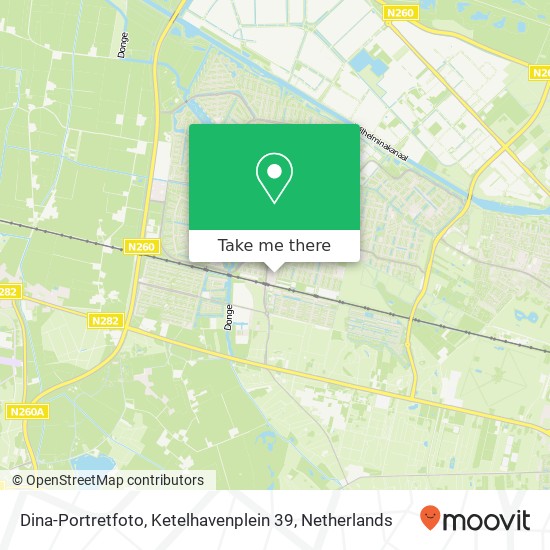 Dina-Portretfoto, Ketelhavenplein 39 map