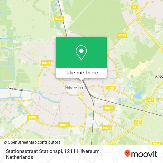 Stationsstraat Stationspl, 1211 Hilversum map