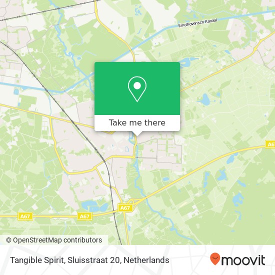 Tangible Spirit, Sluisstraat 20 map
