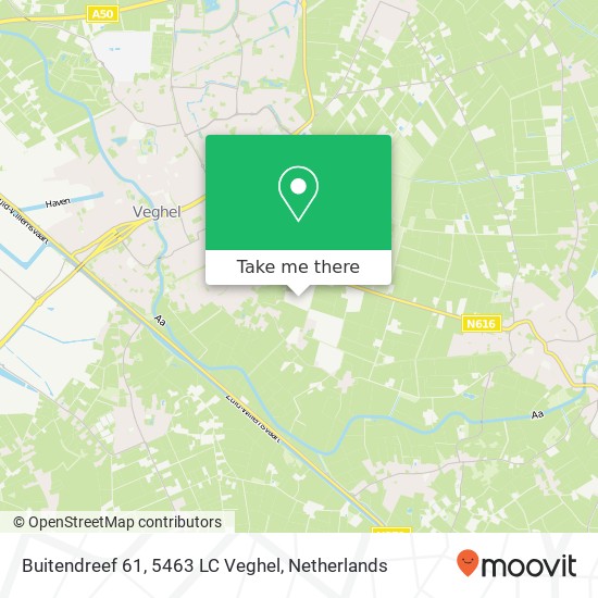 Buitendreef 61, 5463 LC Veghel map