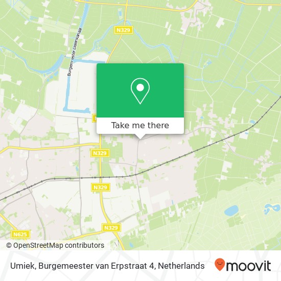 Umiek, Burgemeester van Erpstraat 4 map