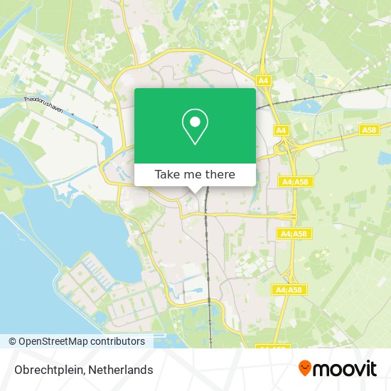Obrechtplein map