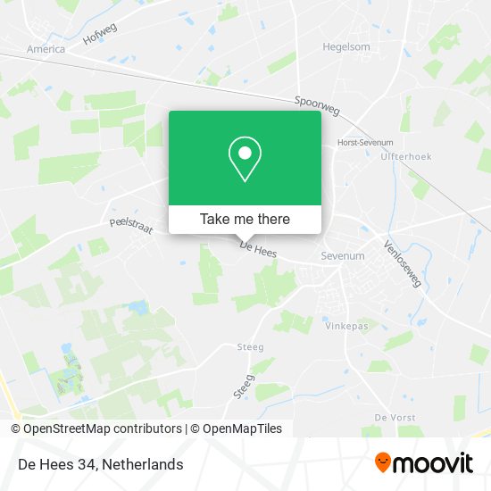 De Hees 34 map