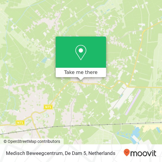 Medisch Beweegcentrum, De Dam 5 map