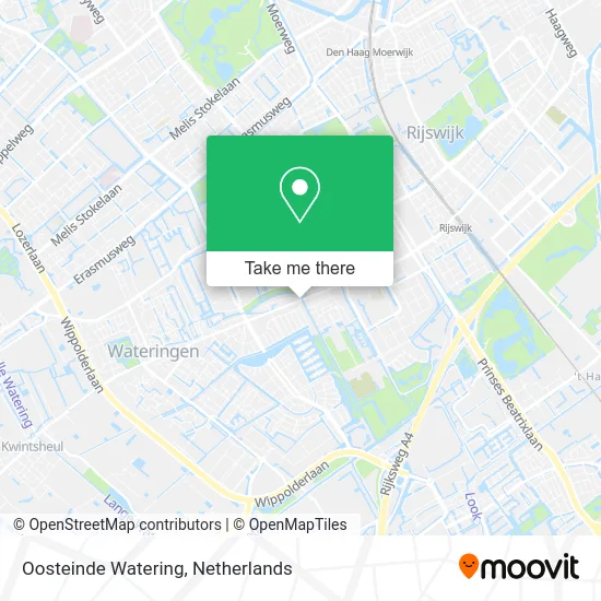 Oosteinde Watering map